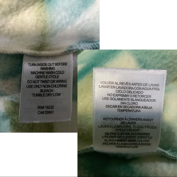 Alfred Dunner Zip Front 1980s style Polar Fleece Jacket Petite Large - Picture 14 of 15